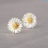 S925 Silver Butterfly Cat Fish Leaf Stud Earrings