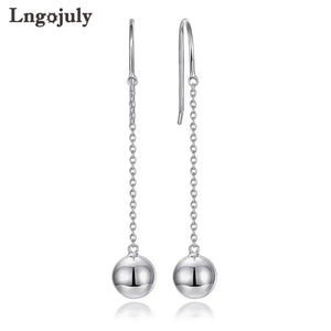 925 Silver Fish Drop Earrings Wedding Party Jewelry
