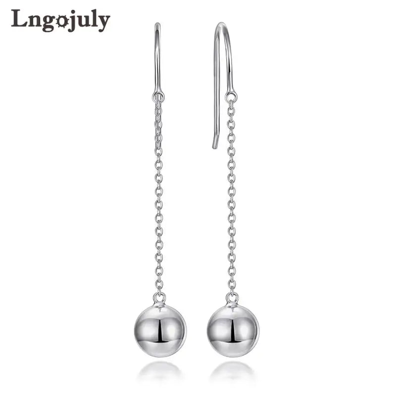 925 Silver Fish Drop Earrings Wedding Party Jewelry