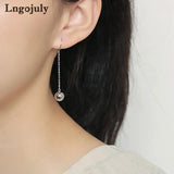 925 Silver Fish Drop Earrings Wedding Party Jewelry