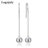 925 Silver Fish Drop Earrings Wedding Party Jewelry