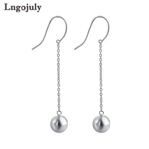 925 Silver Fish Drop Earrings Wedding Party Jewelry