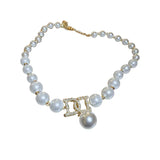 Women Pearl Clavicle Chain Necklace Choker Party Accessories