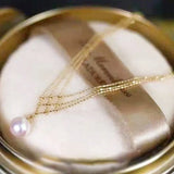 Freshwater Pearl Pendant Necklace Women Jewelry All-match Gift
