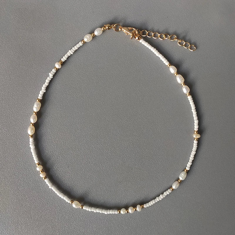 Freshwater Pearls Necklace Choker