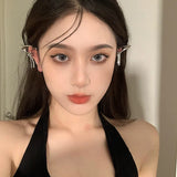 High-end Elf Ear Hooks Tassel Earrings
