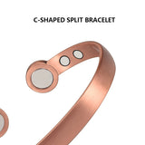 C Shaped Women Bracelet Wedding Bangle Ladies Wristband Decoration