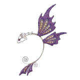 Butterfly Elf Clip Earrings Ear Cuff Halloween Cosplay Elf Ear Clip