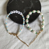 Freshwater Pearl Bracelet Adjustable Natural Irregular Pearl Bead Jewelry