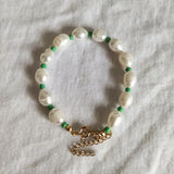 Freshwater Pearl Bracelet Adjustable Natural Irregular Pearl Bead Jewelry