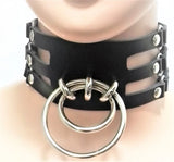 Harajuku Punk Choker Necklace Rivet Leather Collar