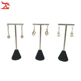 Velvet T Bar Earring Jewelry Display Stand