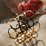 Punk Metal Opening Bracelets Cuff Bangle For Women Girls