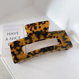 Large Hair Clips Leopard Acrylic Tortoise Shell Hair Claw