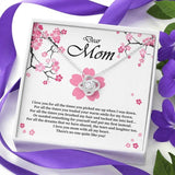 Love Knot Necklace for Mom Women Girls