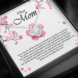 Love Knot Necklace for Mom Women Girls