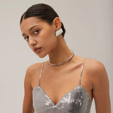 Stainless Steel Rectangular Earrings Minimalist Jewelry