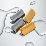 Stainless Steel Rectangular Earrings Minimalist Jewelry