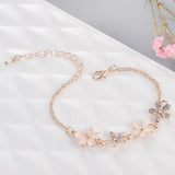Opal Cat Eye Chain Bracelet Anklet Jewelry