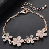 Opal Cat Eye Chain Bracelet Anklet Jewelry