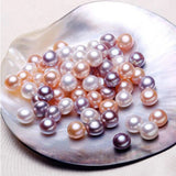 Freshwater Pearl Earrings Studs 925 Sterling Silver Real Pearls Girl Size