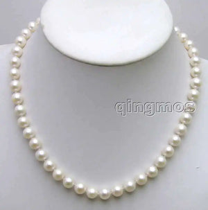 Natural Freshwater Pearl Necklace 18"