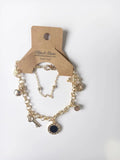 Stylish Evil Eye Bead Bangle Bracelet for Women Gift