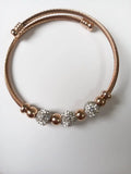 Cubic Zirconia Bangle Bracelet for Women - Wedding Jewelry Gift
