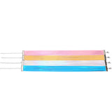 6-Layer Holographic Punk Choker Faux Leather Cosplay Sexy Choker