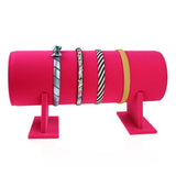 Colorful Synthetic Suede Hair Hoop Display Rack