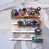 Rhinestone Pearl Hairpin Barrettes Set - 2-5 Packs