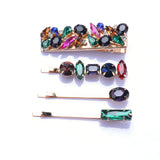 Rhinestone Pearl Hairpin Barrettes Set - 2-5 Packs