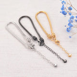 Stainless Steel Slider Charms Bracelet Snake Chain 3mm