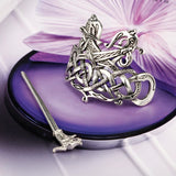 Vintage Dragon Head Hairpin Hair Stick Headdress Hair Clip Slide Hair Pin