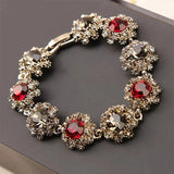 Glitter Rhinestone Bracelet Wedding Party Jewelry Bangle Chain