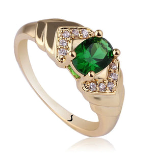 Women Ring 5x7mm Oval Stone Jewelry Sizes Ideal Gift