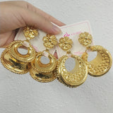 Women Wedding Earring 18k Plated Dubai Nigeria Personalized Style