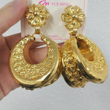 Women Wedding Earring 18k Plated Dubai Nigeria Personalized Style