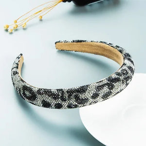 Retro Baroque Starry Rhinestone Hairband