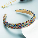 Retro Baroque Starry Rhinestone Hairband