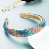 Retro Baroque Starry Rhinestone Hairband
