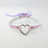 Harajuku Dark Sweetheart Rivet Necklaces