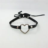 Harajuku Dark Sweetheart Rivet Necklaces