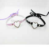 Harajuku Dark Sweetheart Rivet Necklaces