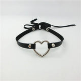 Harajuku Dark Sweetheart Rivet Necklaces