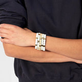 Harajuku Alloy Bracelet Stacking Bangle Statement Cuff Holiday Gift