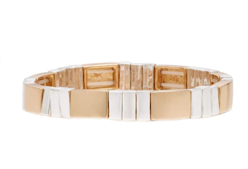 Harajuku Alloy Bracelet Stacking Bangle Statement Cuff Holiday Gift