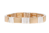 Harajuku Alloy Bracelet Stacking Bangle Statement Cuff Holiday Gift