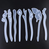 Epoxy Resin Mold Set for Women's Hair accessories