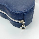 Heart Shaped Jewellery Box Portable Leather Storage Case